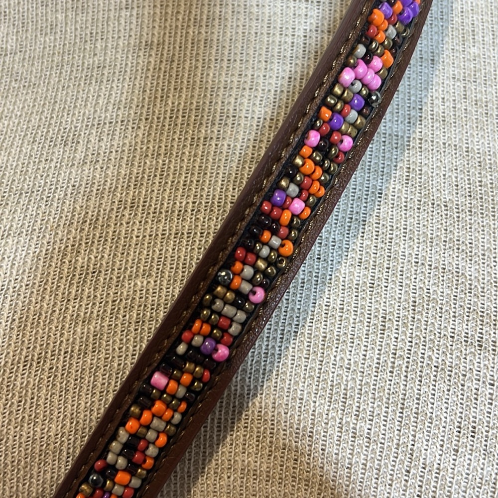 🔹 Ann Taylor Loft Beaded Belt - Picture 2 of 4